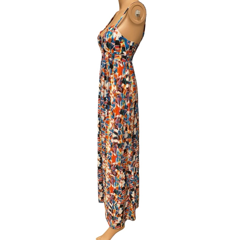 Felicity & Coco Multi-Colored Geometric Print Max… - image 6